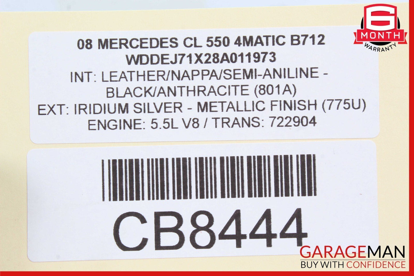 07-14 Mercedes W216 CL550 Accelerator Foot Gas Pedal Control Electronic OEM