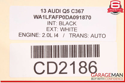 09-17 Audi Q5 SQ5 A/C Air Conditioning Condenser 8T0260401C OEM