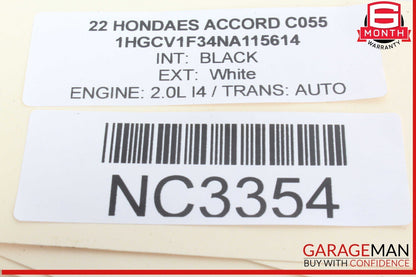 18-22 Honda Accord Rear Right and Left Side Door Audio Sound Speaker OEM
