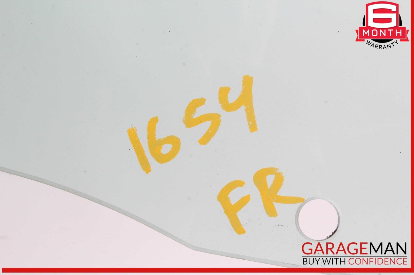 09-16 Audi S4 A4 Front Right Passenger Side Door Window Glass 43R001605 OEM