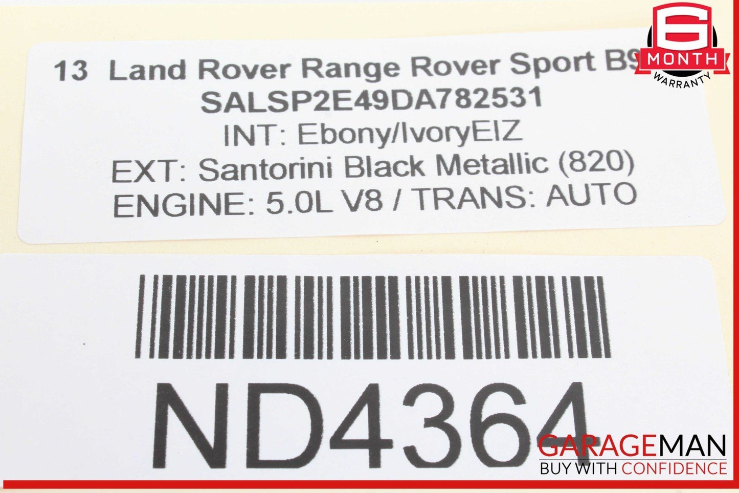 10-13 Range Rover Sport L320 HSE A/C Heater Climate Control Switch OEM