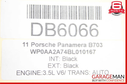 10-16 Porsche Panamera 970 Rear Propeller Prop Drive Shaft 97042101102 OEM