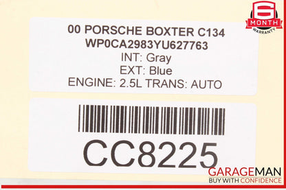 97-04 Porsche Boxster 986 Carrera 911 996 Front Right Exterior Door Panel Shell