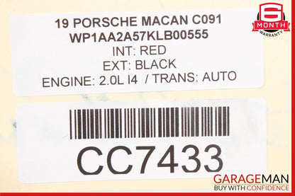 15-24 Porsche Macan 95B Rear Right Side Interior Door Panel Assembly OEM