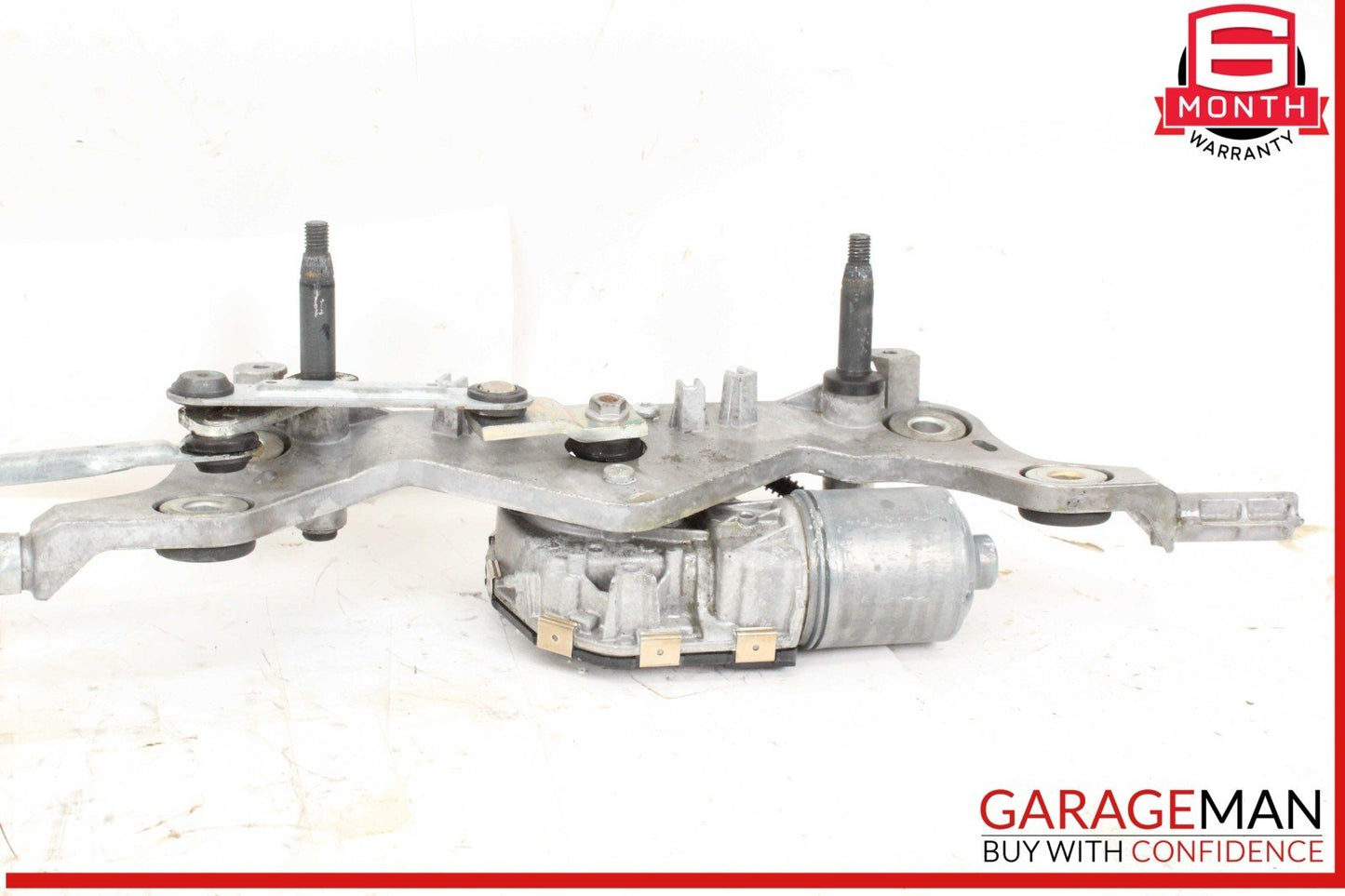 11-18 Porsche Cayenne 958 Front Windshield Wiper Motor w/ Linkage Bosch OEM