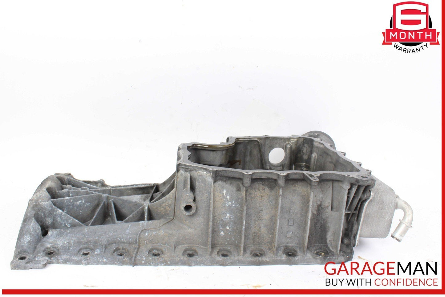 11-14 Porsche Cayenne 958 4.8L V8 Engine Upper Oil Pan 94810717111 OEM