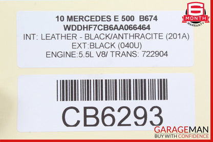 10-14 Mercedes W218 CLS550 E350 Rear Bumper Parking Sensor Wire Harness PDC OEM