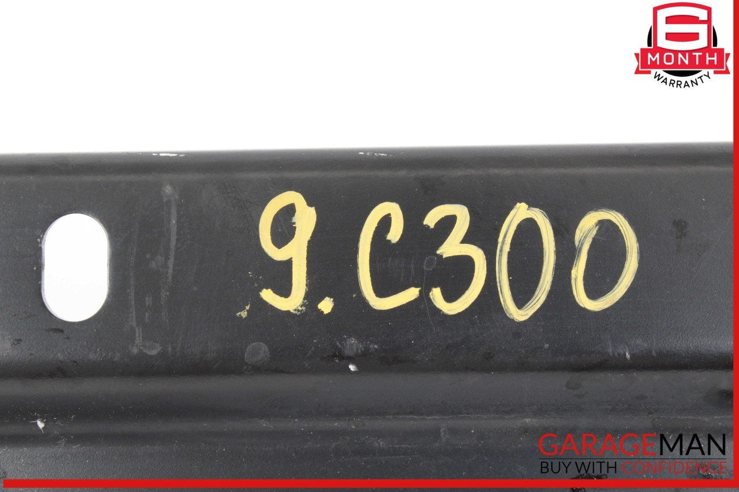 08-14 Mercedes W204 C300 C350 C280 Upper Radiator Core Support Bar Black OEM
