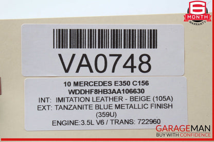 10-11 Mercedes W212 E350 E550 Radio Comand Comand Head Unit CD Changer Player