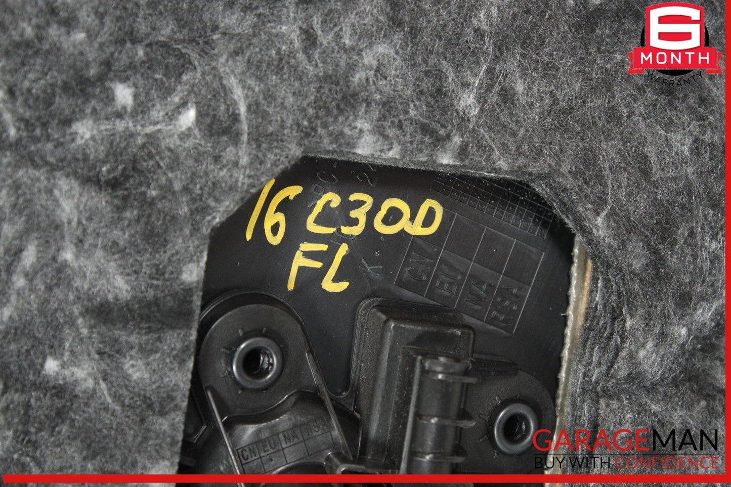 15-21 Mercedes W205 C300 C350e Front Left Side Interior Door Panel OEM