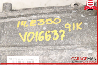 14-16 Mercedes W212 E350 RWD 7G-Tronic Automatic Transmission 722.906 OEM 91k