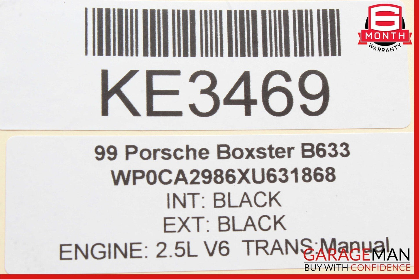 97-05 Porsche Boxster 986 Carrera 911 Rear / Front Suspension Lower Control Arm
