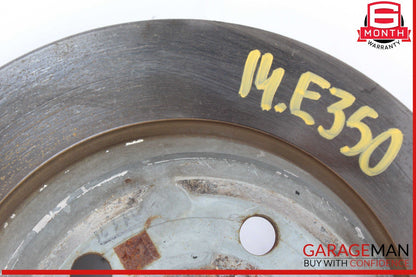 10-18 Mercedes W212 E350 Rear Brake Rotors Disc Left & Right Set OEM