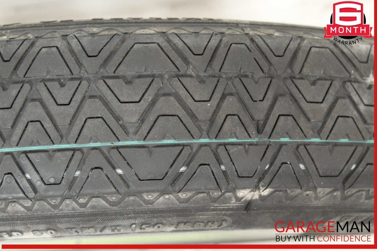 08-14 Mercedes W204 C250 C300 Emergency Spare Tire Donut Wheel Rim 125 90 16"