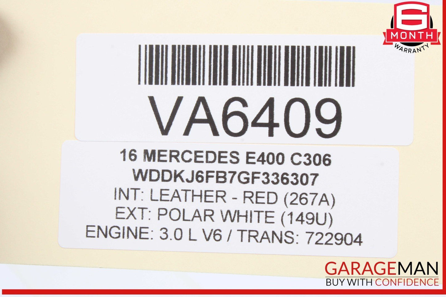 10-17 Mercedes W207 E400 C250 Left Side Exterior Door Handle Keyless Go OEM