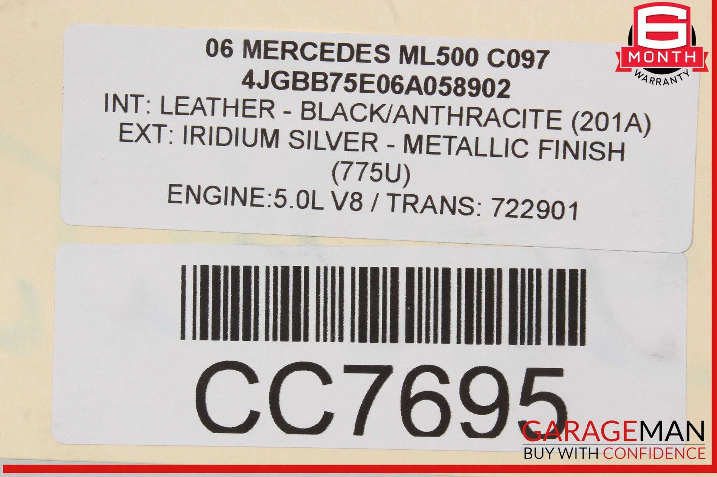 06-13 Mercedes GL550 R350 GL450 Engine Cooling Radiator Air A/C Condenser Assy