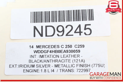 12-15 Mercedes W204 C250 Engine Motor Timing Cover 2710150000 OEM