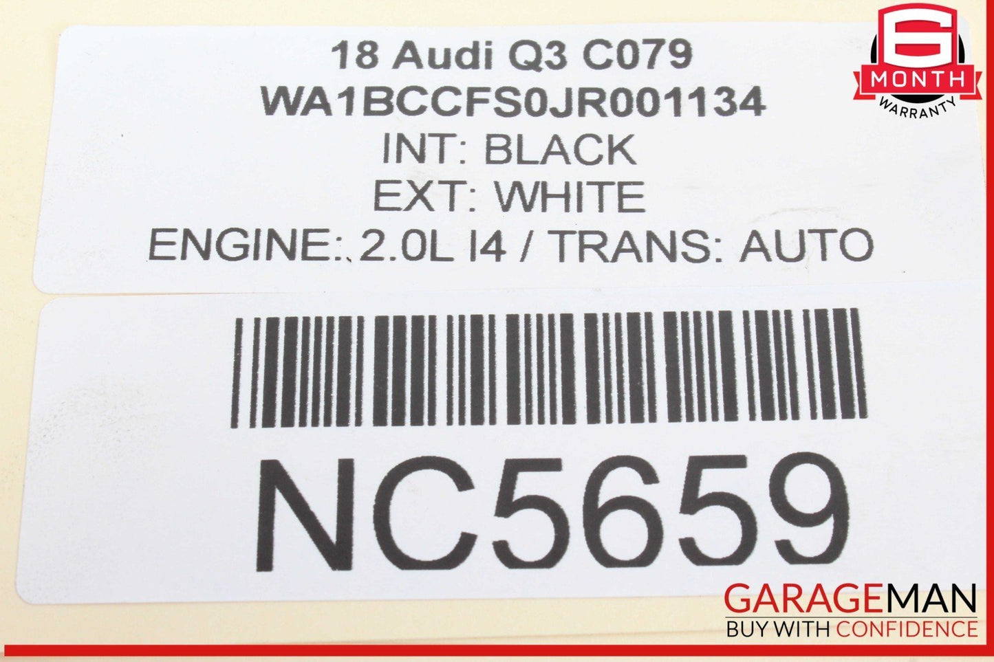 15-18 Audi Q3 Lower Engine Oil Pan Sump 06J103600AG OEM