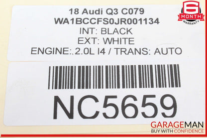 15-18 Audi Q3 Lower Engine Oil Pan Sump 06J103600AG OEM