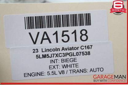 20-24 Lincoln Aviator Rear Right Passenger Side Suspension Lower Control Arm OEM
