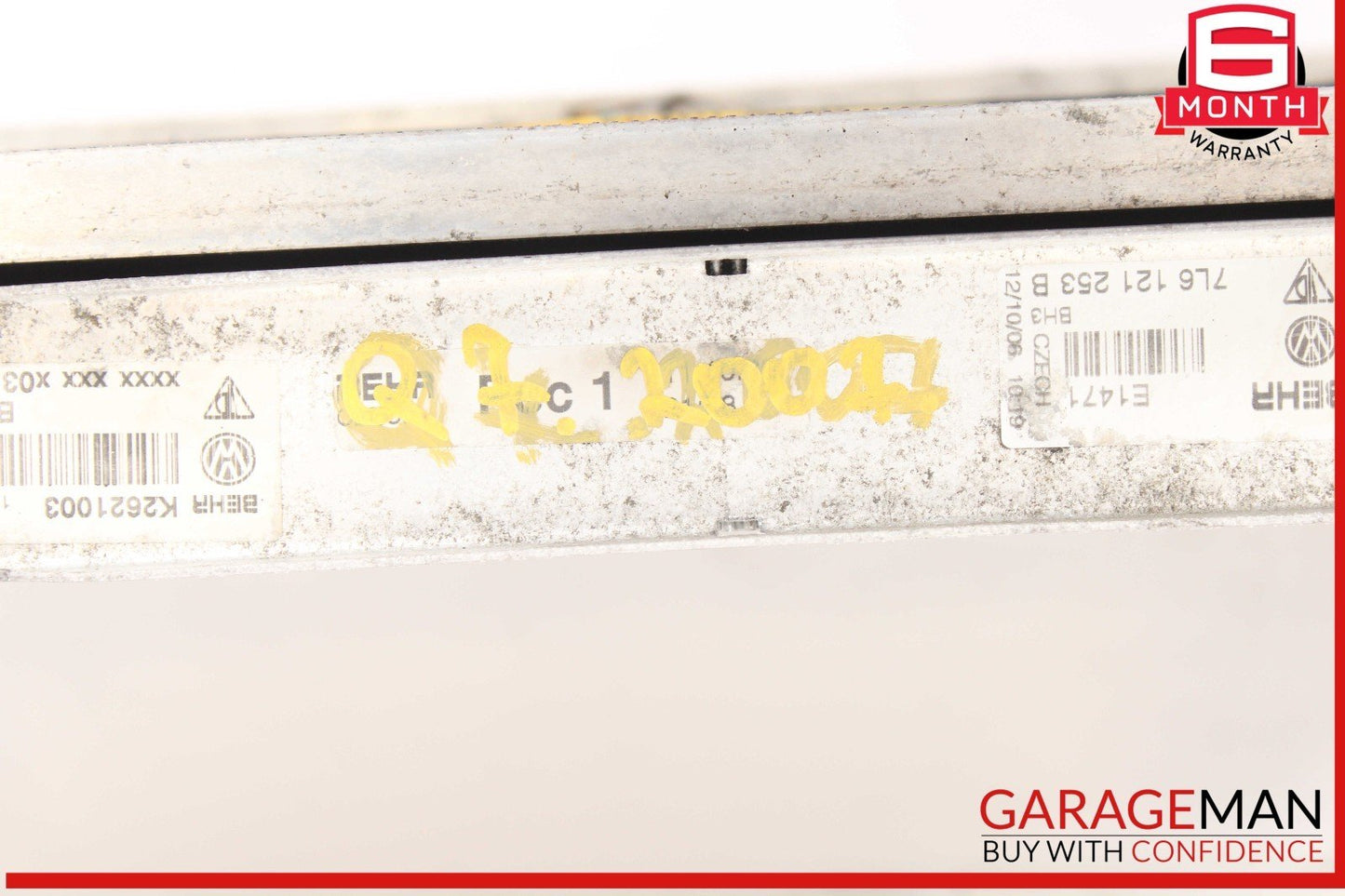 07-15 Audi Q7 3.0L Front Engine Coolant Cooling Radiator Assembly 7L6121253B OEM