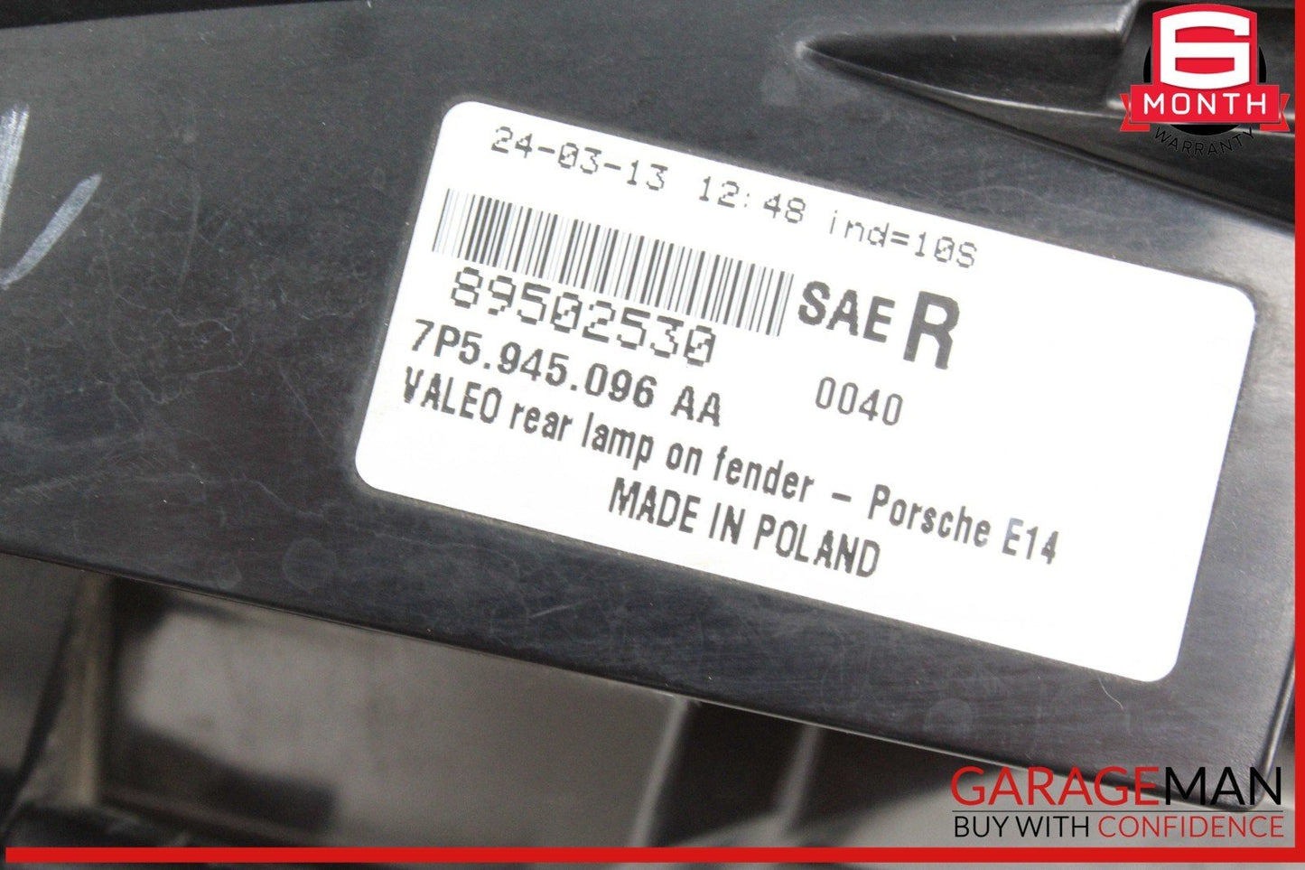 11-14 Porsche Cayenne 958 AWD Rear Right Side Outer Tail Light Lamp OEM