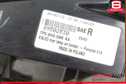 11-14 Porsche Cayenne 958 AWD Rear Right Side Outer Tail Light Lamp OEM