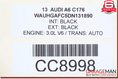 12-18 Audi A6 Engine Water Cooling Radiator A/C Air AC Condenser OEM
