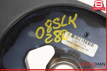 05-08 Mercedes R171 SLK280 Front Left Driver Side Steering Wheel Wood Black OEM