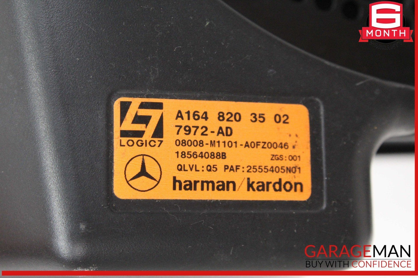 07-12 Mercedes X164 GL450 4MATIC Rear Subwoofer Audio Speaker Harman Kardon OEM