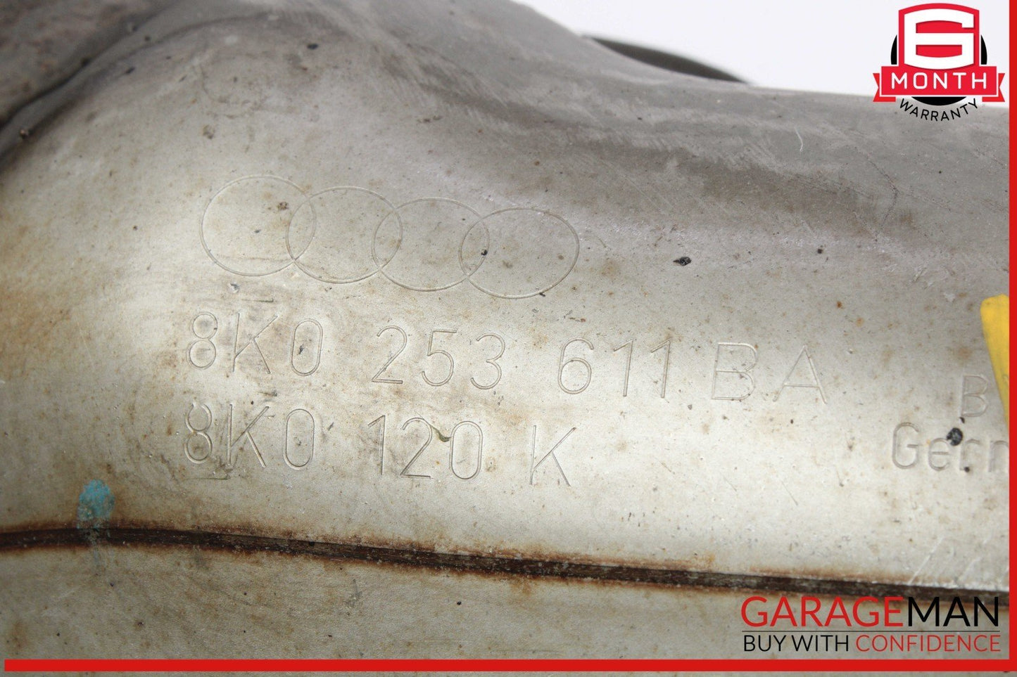 13-16 Audi A5 A4 Rear Left Driver Side Exhaust Muffler w/ Tip 8K0253611BA OEM