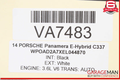 10-16 Porsche Panamera 970 E-Hybrid Rear Left Driver Side Lower Control Arm