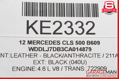 11-19 Mercedes W218 CLS550 CL550 S550 E550 Engine Coolant Motor Water Pump OEM
