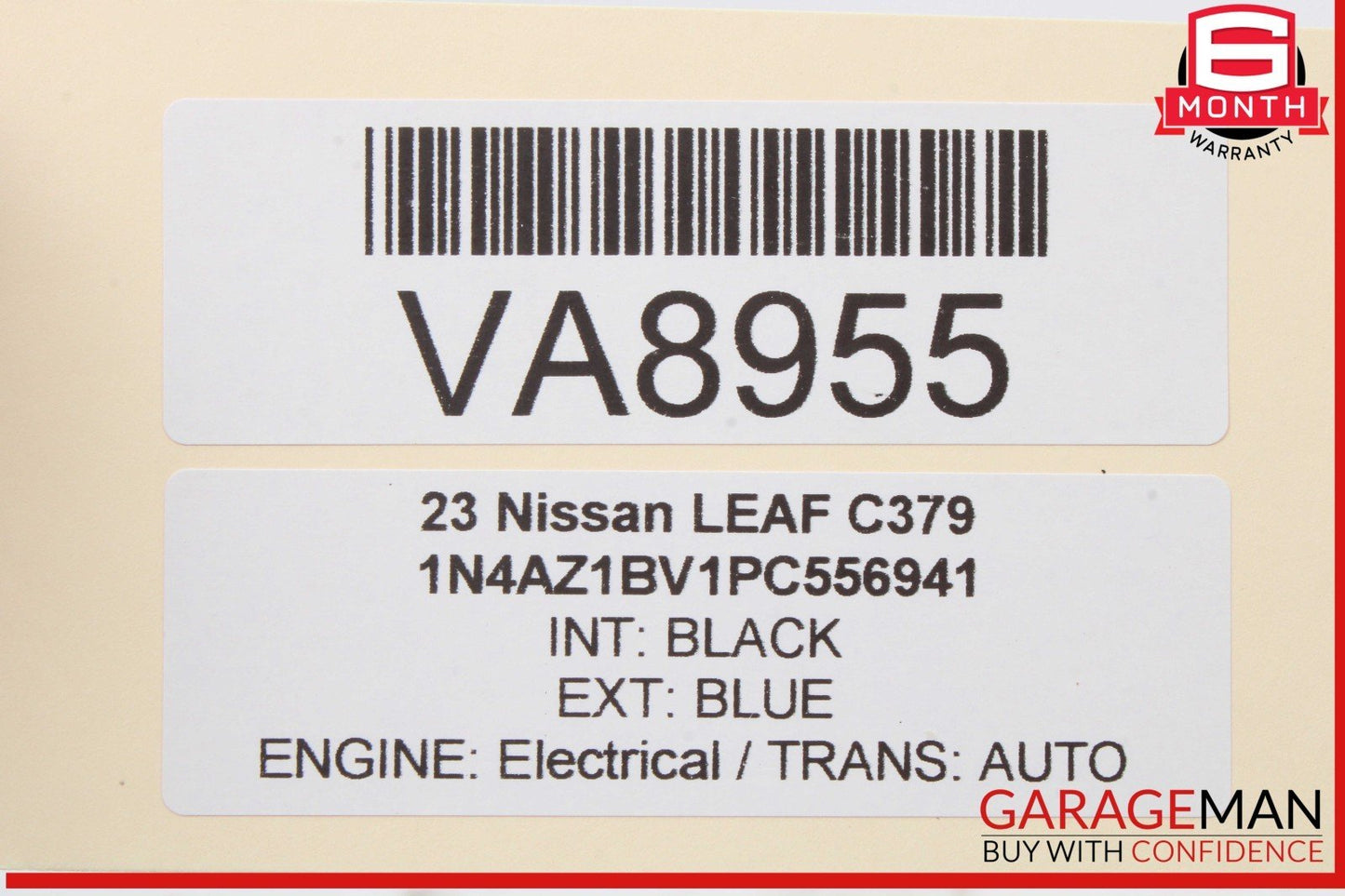 18-24 Nissan Leaf Front Right Passenger Side CV Axle Shaft 391005SA2A OEM