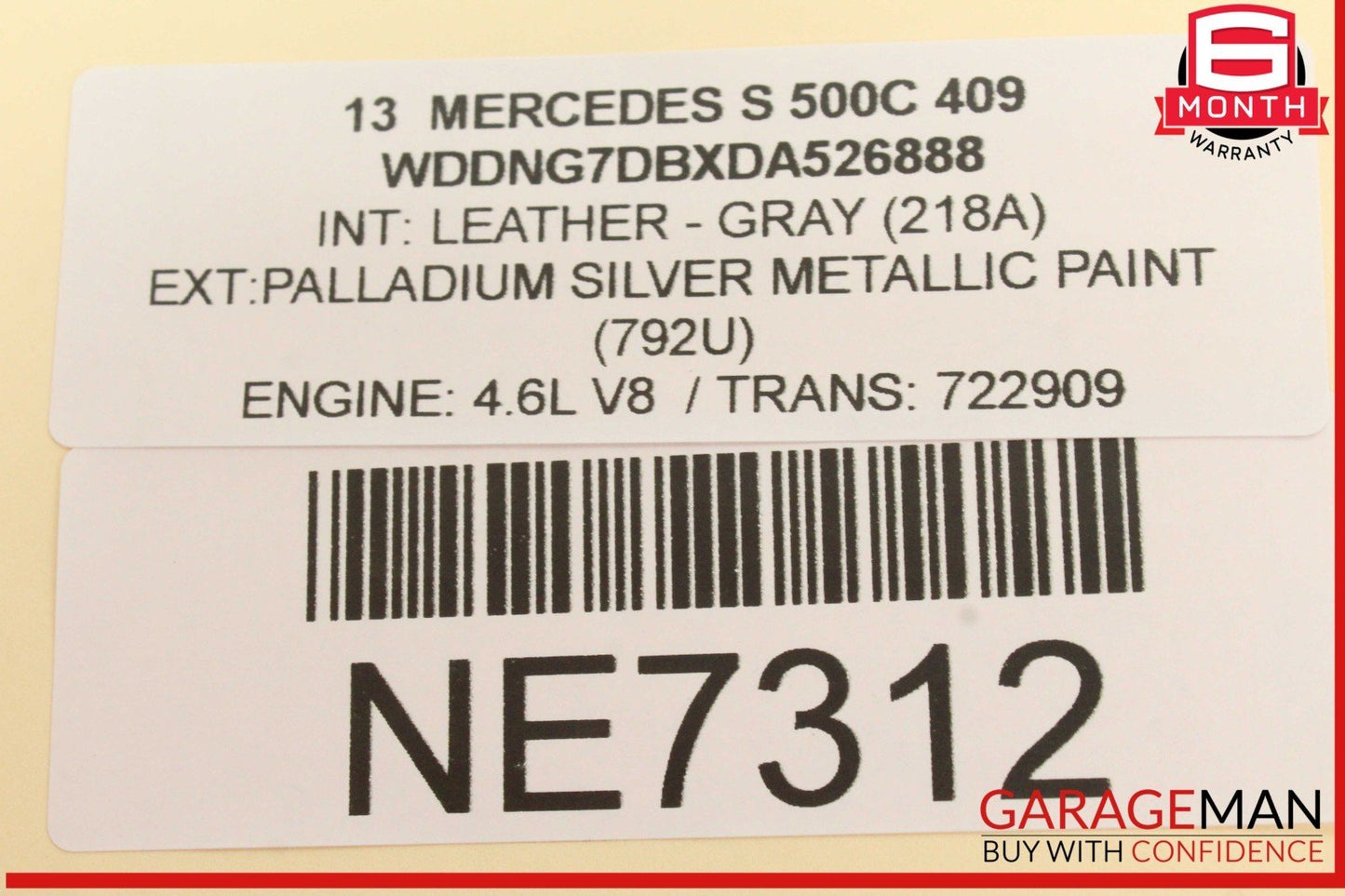 10-13 Mercedes-Benz S500 Front Left Right Door Audio Speaker Set 2218207802