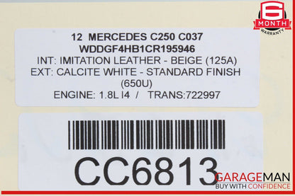 08-17 Mercedes W204 C250 GLK350 E400 AC Air A/C Condenser Cooler 2045000254 OEM