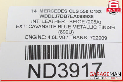 12-18 Mercedes W218 CLS550 CLS400 RWD Front Right Side Spindle Knuckle Hub OEM