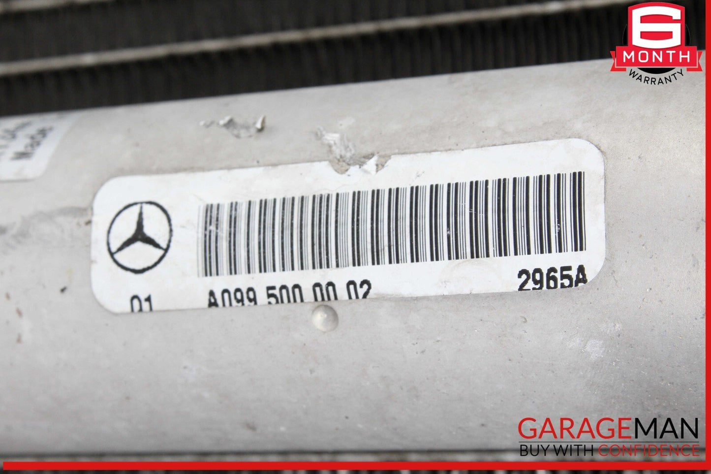 12-19 Mercedes X166 GL450 4MATIC Water Radiator A/C Conditioning Condenser OEM