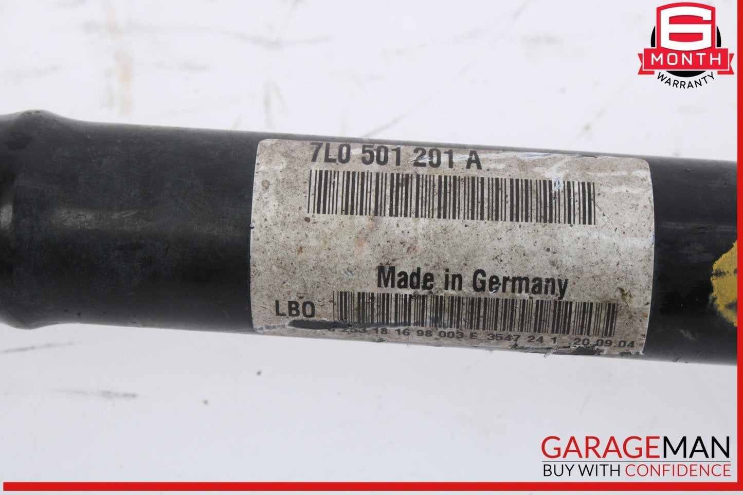03-10 Porsche Cayenne S 955 957 Rear Right / Left Drive Axle CV Shaft Driveshaft