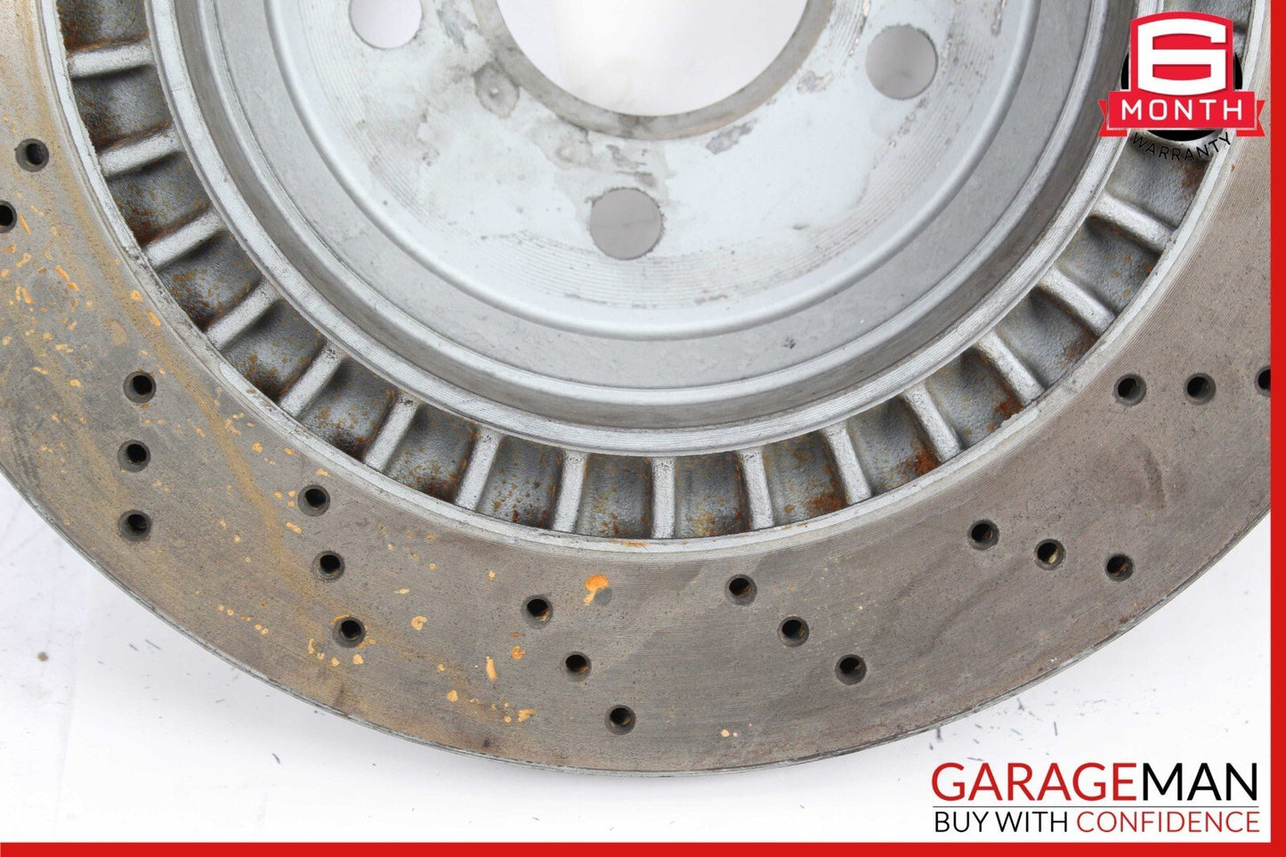 07-12 Mercedes R230 SL550 Rear Right & Left Side Brake Rotors Disc Set of 2 Pc