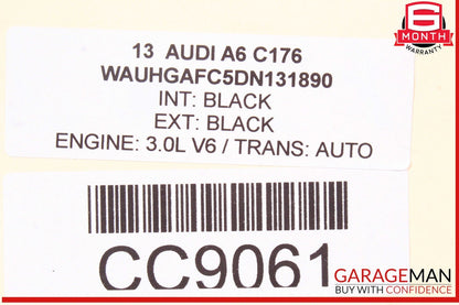 12-15 Audi A6 3.0L Automatic Transmission Assembly OEM