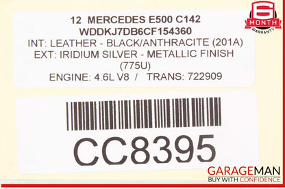 10-17 Mercedes W207 E500 E550 Coupe Front Right Side Interior Door Panel OEM