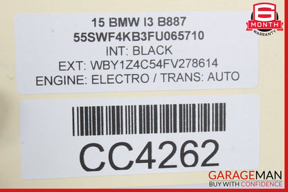 14-21 BMW i3 I01 Hybrid Radiator Cooling Fan Motor Shroud 8641949 OEM