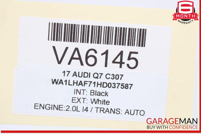 17-24 Audi Q7 Rear Bumper Wire Wiring Harness w/ Sensors 4M0971104AJ OEM