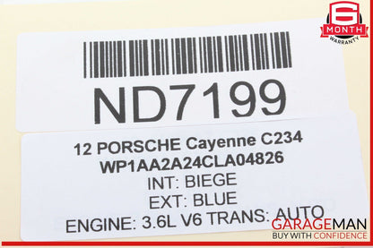 11-14 Porsche Cayenne 958 Power Distribution Fuse Relay Box Junction Unit OEM