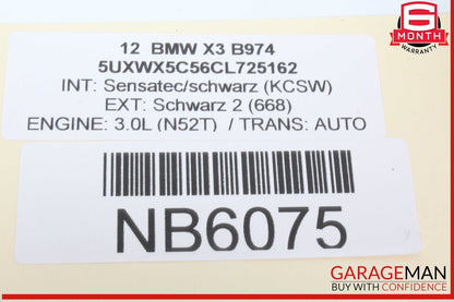 11-17 BMW X3 Rear Left & Rear Right Side Audio Door Speaker Speakers 7246671