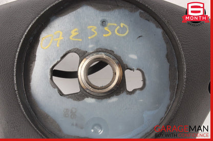 06-09 Mercedes W211 E350 CLS500 4 Spoke Steering Wheel Leather Black OEM