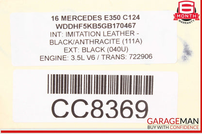 14-16 Mercedes W212 E350 RWD 7G-Tronic Automatic Transmission 722.906 OEM 84k