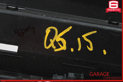 09-17 Audi Q5 SQ5 Rear Trunk Sill Scuff Plate Cover Trim Panel 8R0864513C OEM