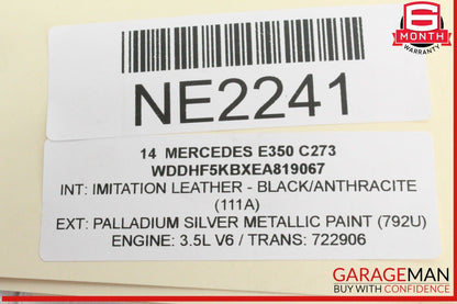12-20 Mercede W212 E350 GLS450 M276 Engine Motor Timing Cover 2760150100 OEM